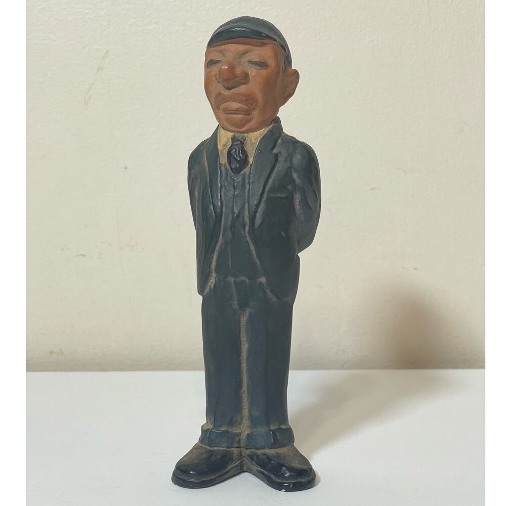 1941 L.L. Rittgers Baseball Figurine Chalkware Statue Vintage Rare 7”